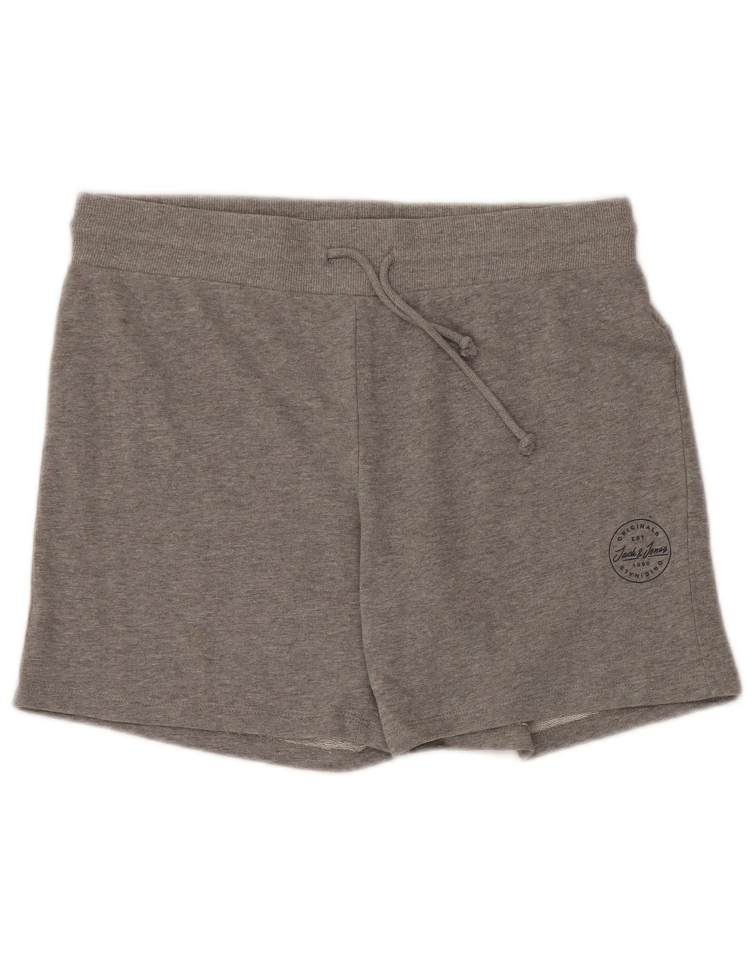 Pantaloni scurți sport pentru bărbați JACK & JONES, bumbac gri mare