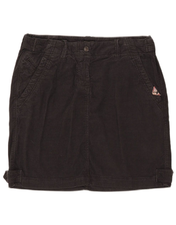 Fusta NAPAPIJRI pentru femei Geographic velur IT 44 Medium W32 Bumbac negru