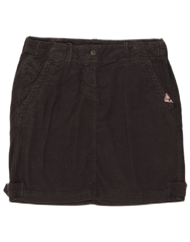 Fusta NAPAPIJRI pentru femei Geographic velur IT 44 Medium W32 Bumbac negru