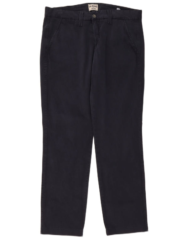 Pantaloni chino obișnuiți pentru bărbați Liu Jo L36 L31 Bumbac bleumarin