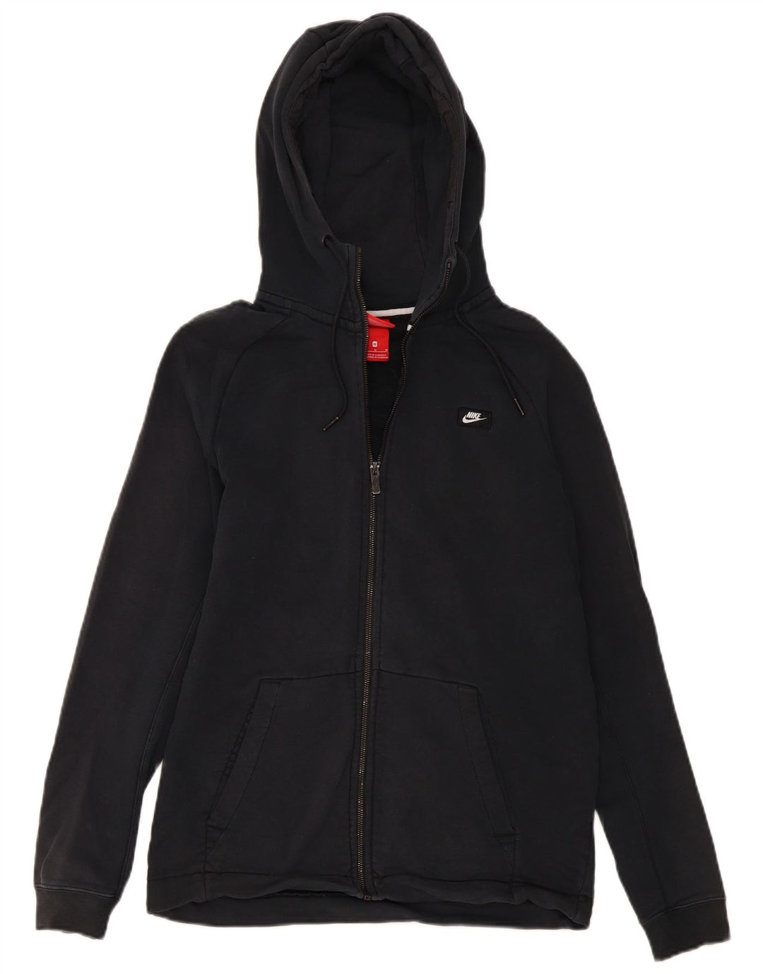 Pulover Nike pentru bărbați, cu fermoar, negru mediu