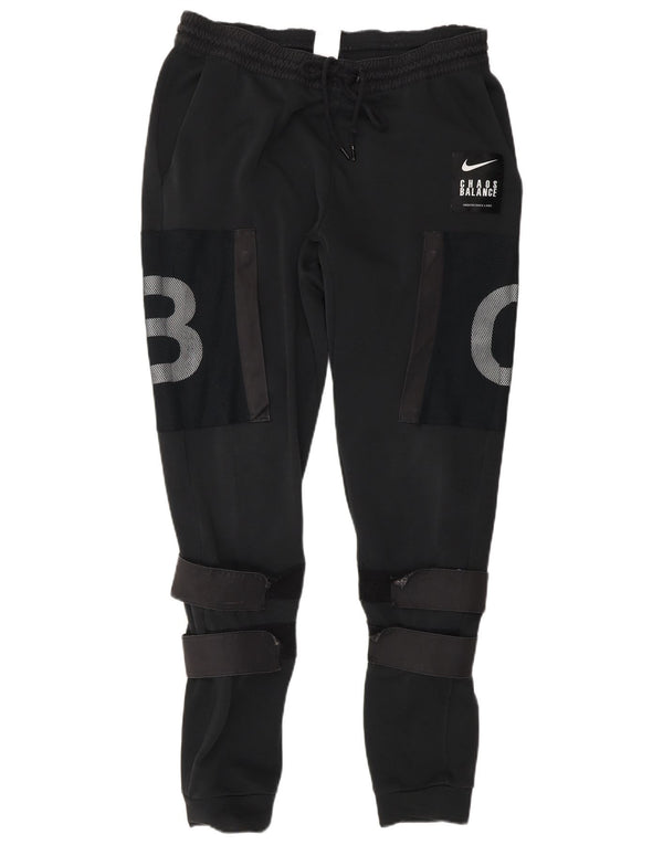 Pantaloni de trening grafic Nike pentru bărbați Pantaloni de jogging Poliester mediu negru