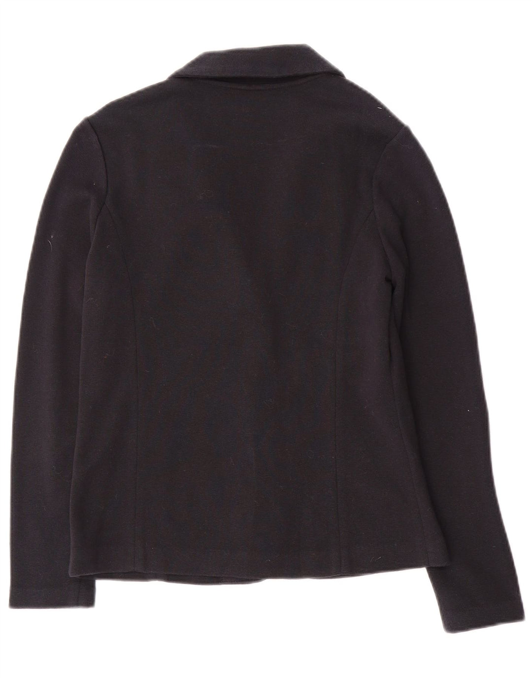 Jachetă pentru femei Laura Ashley, tricot cu 3 nasturi, UK 8, bumbac, albastru bleumarin