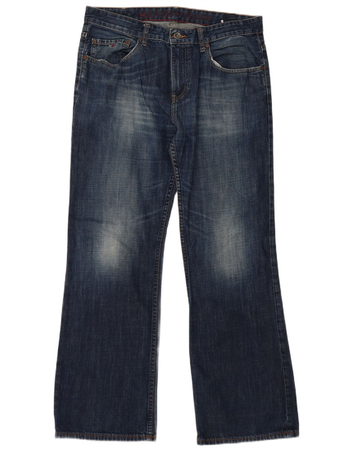 Blugi pentru bărbați Tommy Hilfiger Bootcut W36 L32 Bumbac bleumarin