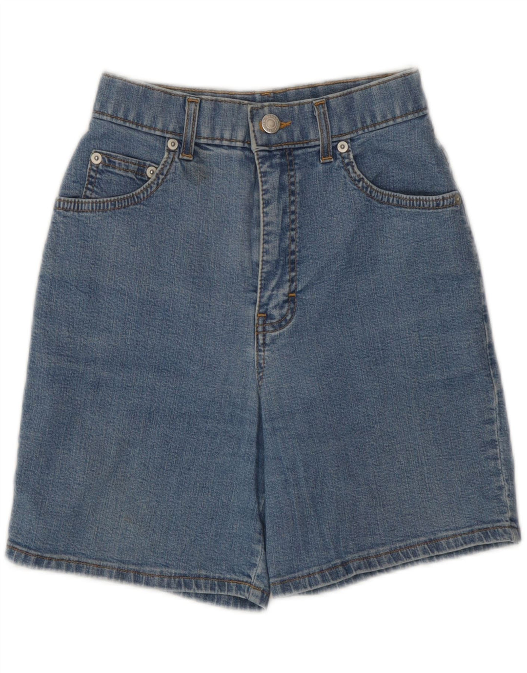 Marks & Spencer Pantaloni scurți din denim pentru femei UK 8 Small W23 Blue Bumbac