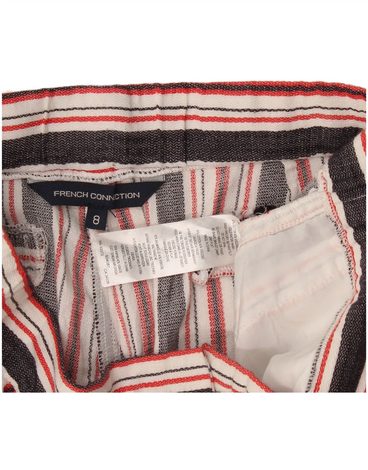 Pantaloni scurti chino French Connection pentru femei UK 8 Small W28 Multicolore Dungi