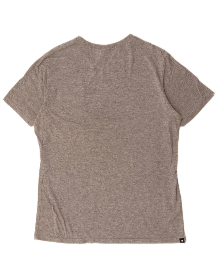 Tricou pentru bărbați Rip Curl Top mic, gri, bumbac cu pete