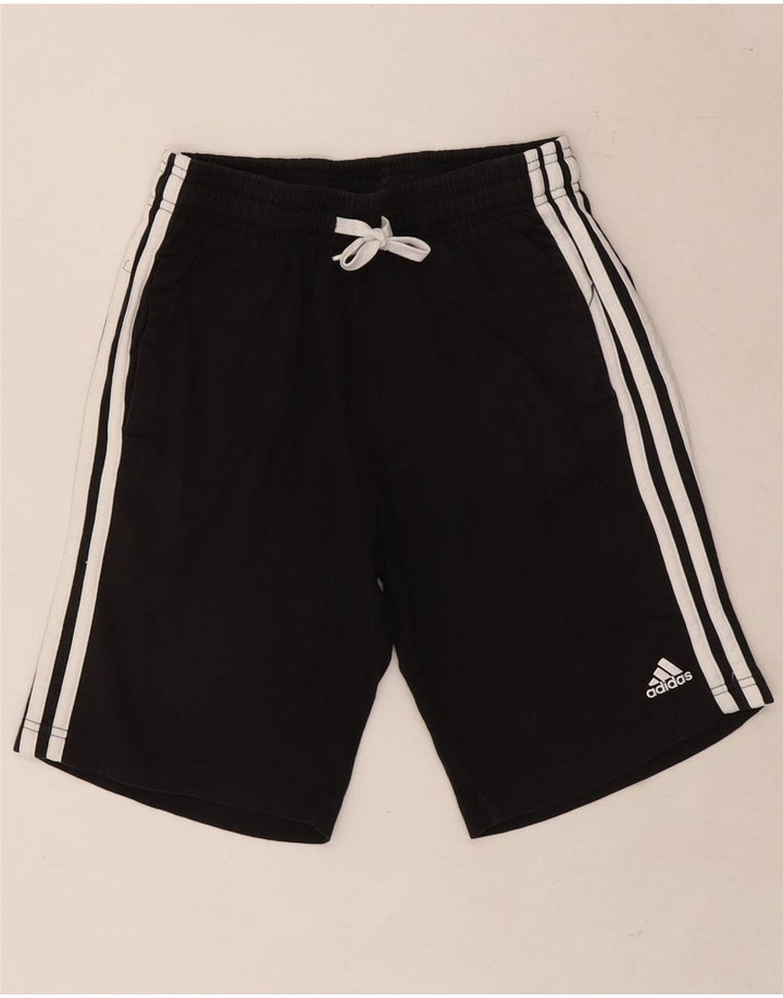 Pantaloni scurți sport adidas pentru băieți 11-12 ani negru