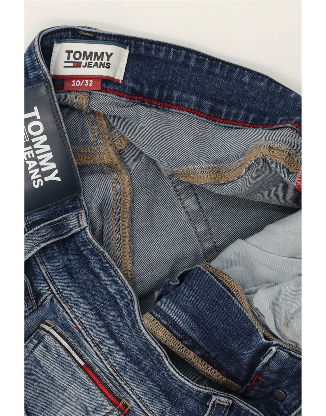 Blugi slim pentru bărbați Tommy Hilfiger W30 L28 Bumbac albastru