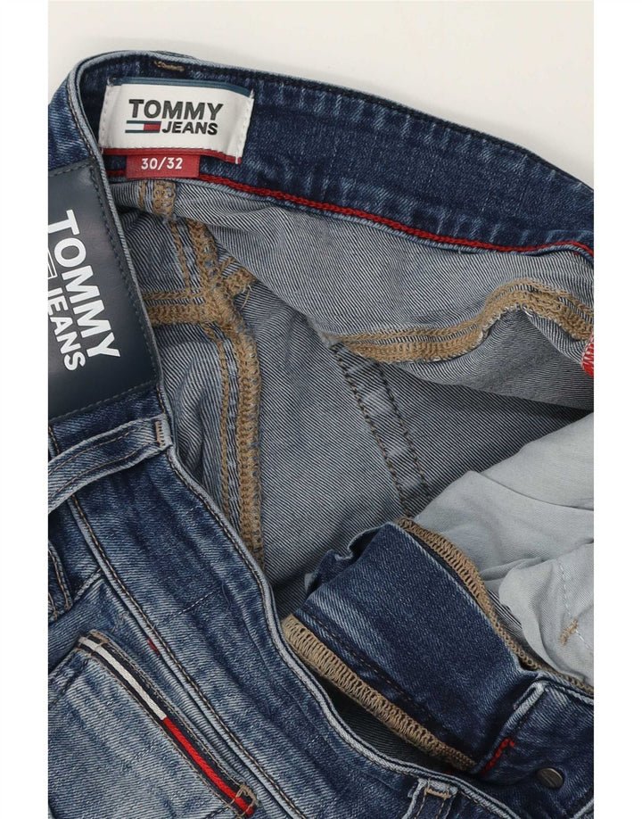 Blugi slim pentru bărbați Tommy Hilfiger W30 L28 Bumbac albastru