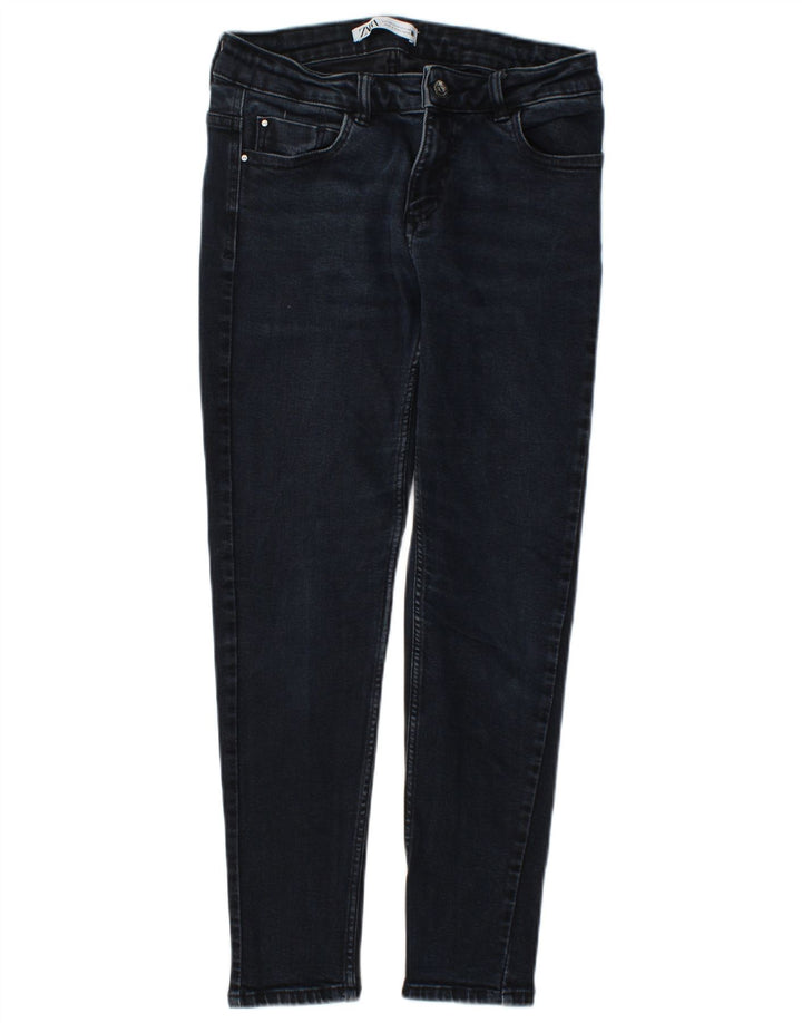 Blugi slim pentru femei Zara EU 40 Medium W30 L26 Bumbac bleumarin