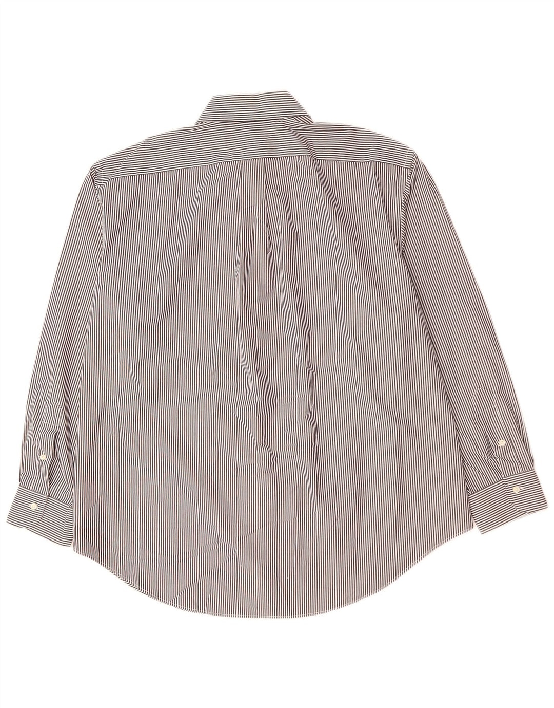 Cămașă pentru bărbați RALPH LAUREN Mărimea 18 2XL Bumbac negru cu dungi