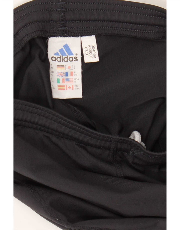 Adidas Womens Climalite Leggings UK 10 Small Bleumarin Poliester