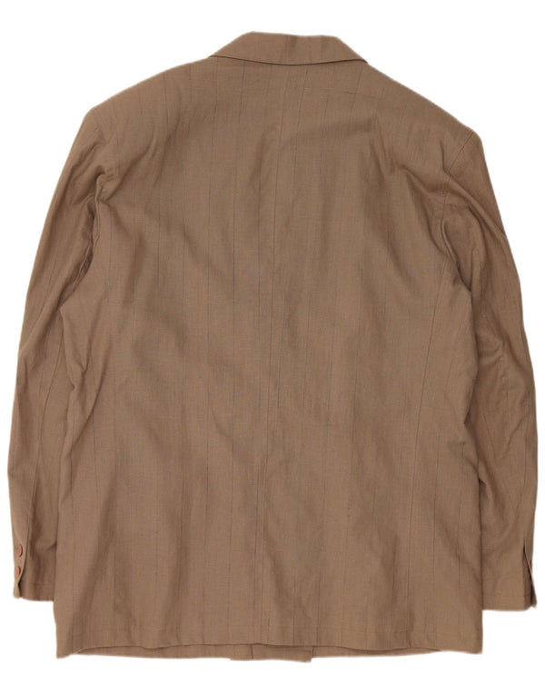 Jachetă pentru bărbați VINTAGE cu două piepturi EU 56 3XL in maro