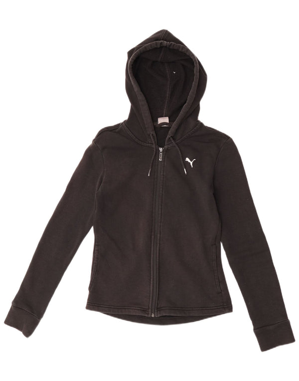 Pulover Puma pentru femei, cu fermoar, UK 6 XS, negru