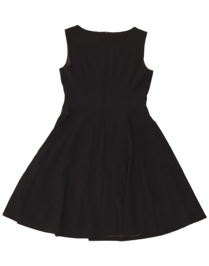 Rochie A-Line fără mâneci pentru femei Marks & Spencer UK 12 Poliester mediu negru