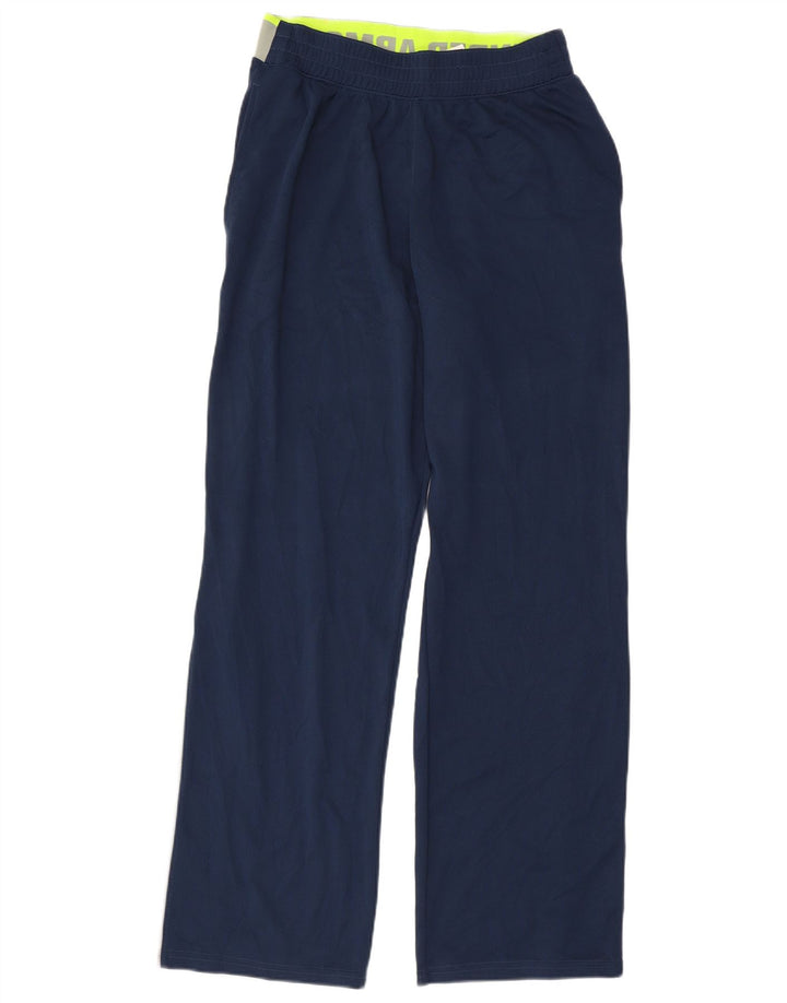 UNDER ARMOUR Mens Loose Fit Tracksuit Trousers Medium  Navy Blue