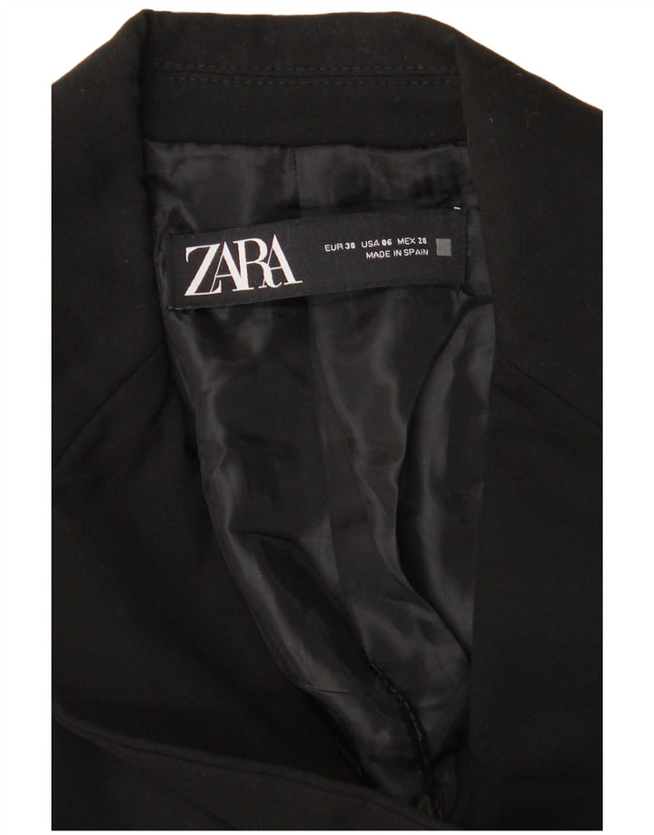 Jachetă Blazer Femei Zara 1 Buton EU 38 Mic Negru