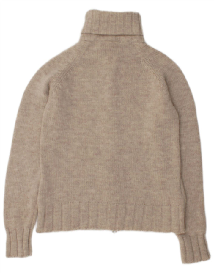 Pulover cardigan pentru femei Laura Ashley UK 14 Medium Beige Lână
