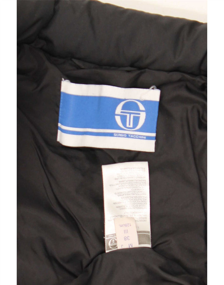 Jachetă căptușită pentru băieți Sergio Tacchini 9-10 ani Poliester negru mediu