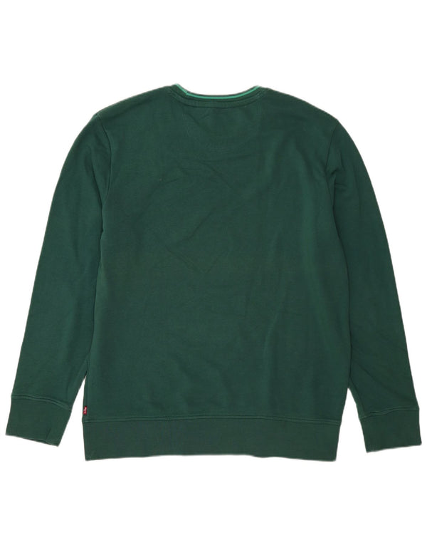 Pulover Levi's pentru bărbați, XL, bumbac verde
