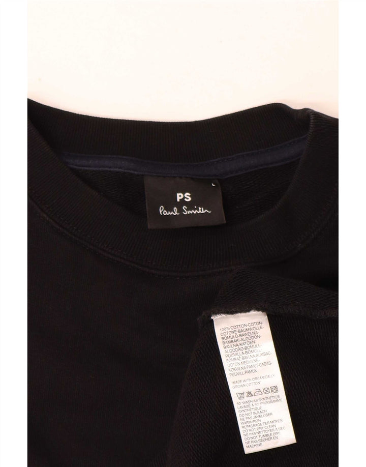 Pulover pentru bărbați Paul Smith Pulover mare, negru, bumbac