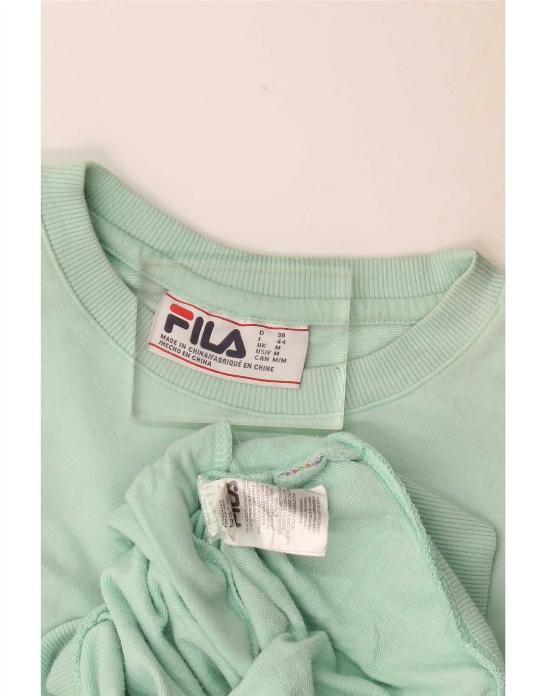 Pulover pentru damă Fila Pulover UK 14 Medium Turcoaz Bumbac