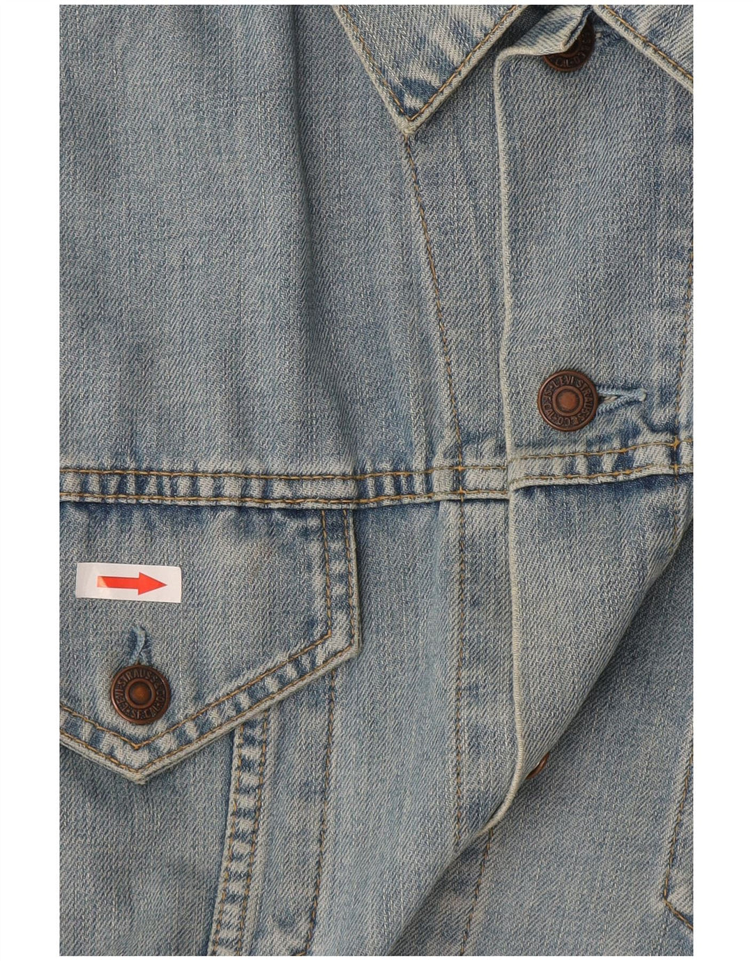 Jachetă de blugi pentru bărbați Levi's UK 40 Large Blue