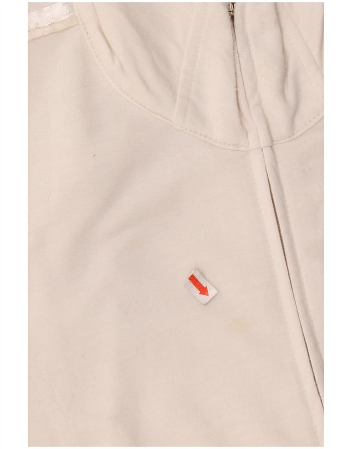 CHAMPION Jachetă de trening pentru femei Easy Fit UK 16 Poliester alb mare