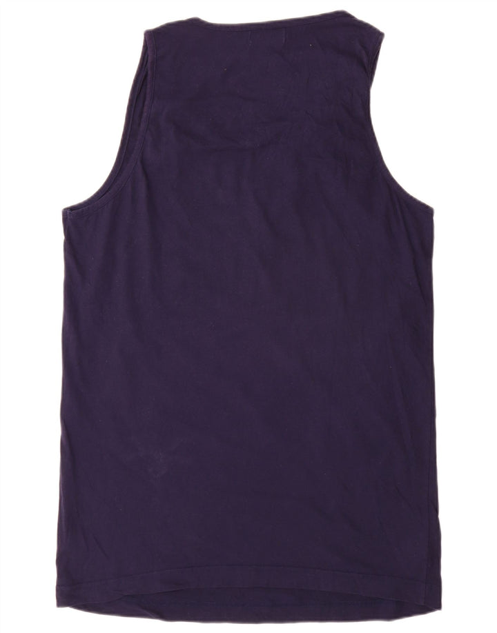 Vestă pentru bărbați Kappa 2XL, bumbac bleumarin