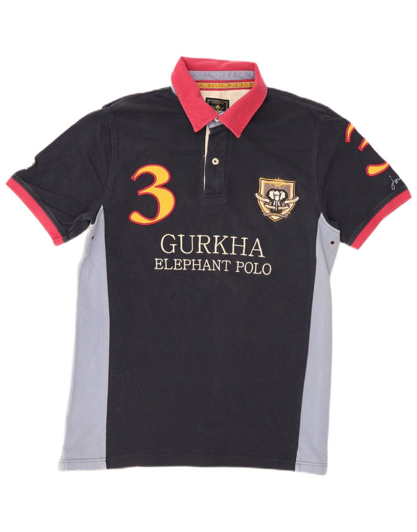 Tricou polo pentru bărbați Joules Rugby, mediu, albastru, bumbac color block