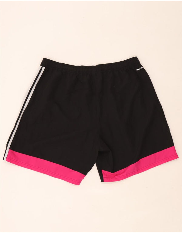 Pantaloni scurți sport pentru bărbați Adidas Aeroready Slim Fit 2XL, negru, poliester color bloc