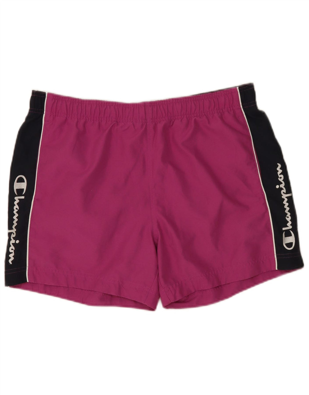 Pantaloni scurți de înot grafic pentru bărbați Champion, mari, mov, poliester color bloc