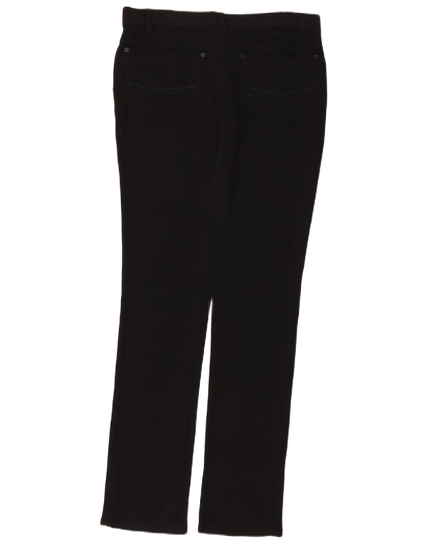 Woolrich Pantaloni casual subțiri pentru femei XL W36 L34 Viscoză neagră