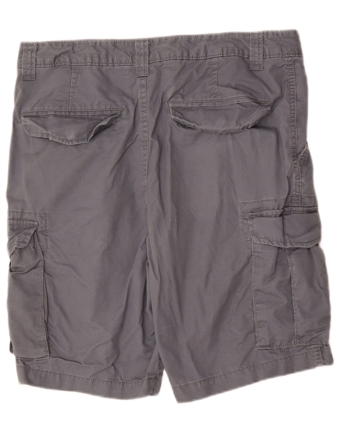 Pantaloni scurți cargo pentru bărbați Marks & Spencer W34, bumbac gri mare