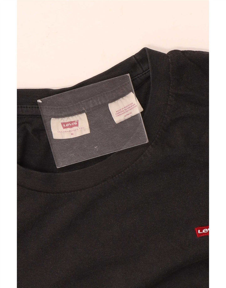 Tricou pentru bărbați Levi's Top Mediu Negru