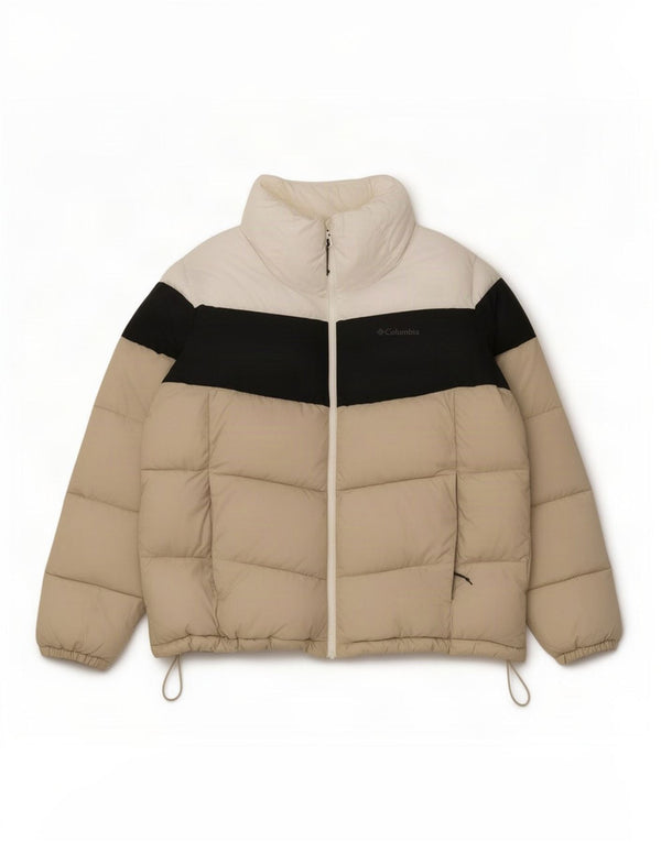 Jachetă căptușită Columbia pentru bărbați UK 42 XL Bej Poliester color bloc