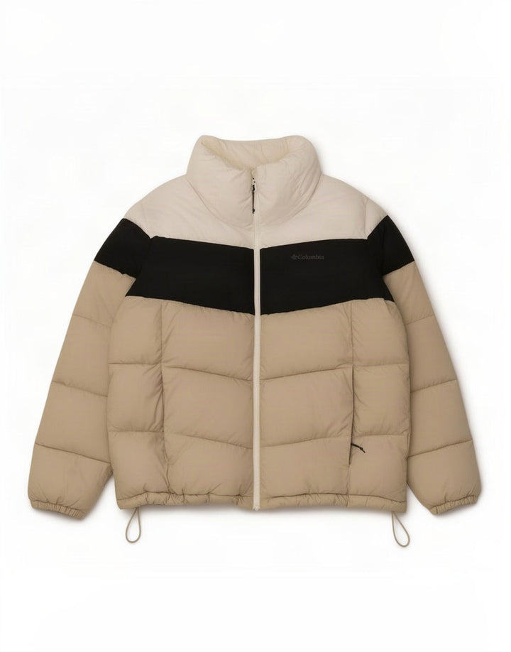 Jachetă căptușită Columbia pentru bărbați UK 42 XL Bej Poliester color bloc