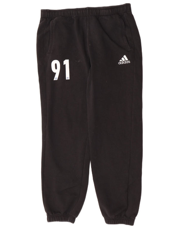 Pantaloni de trening cu grafică Adidas pentru bărbați Pantaloni de jogging XL, bumbac negru