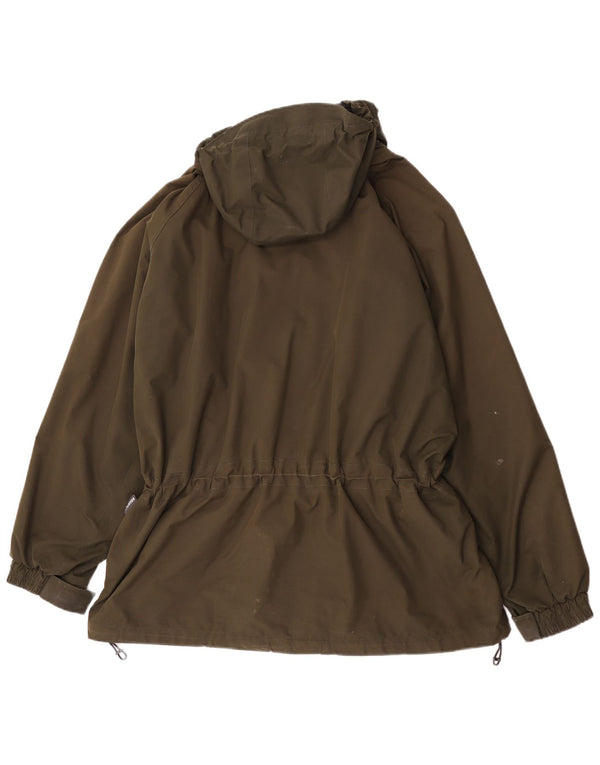 Jachetă de ploaie cu glugă pentru bărbați Berghaus UK 42 XL Kaki Nylon