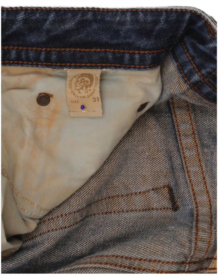 Diesel pentru bărbați Thavar blugi distressed drepte W31 L27 albastru