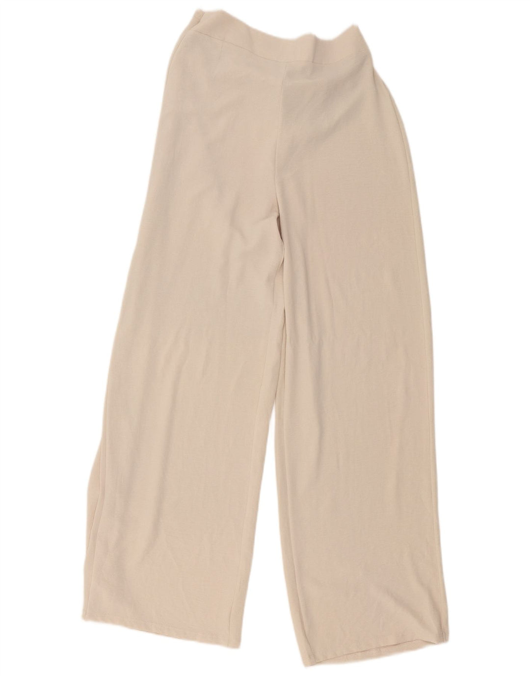 Pantaloni largi pentru femei Zara Mediu L26 L30 Poliester bej