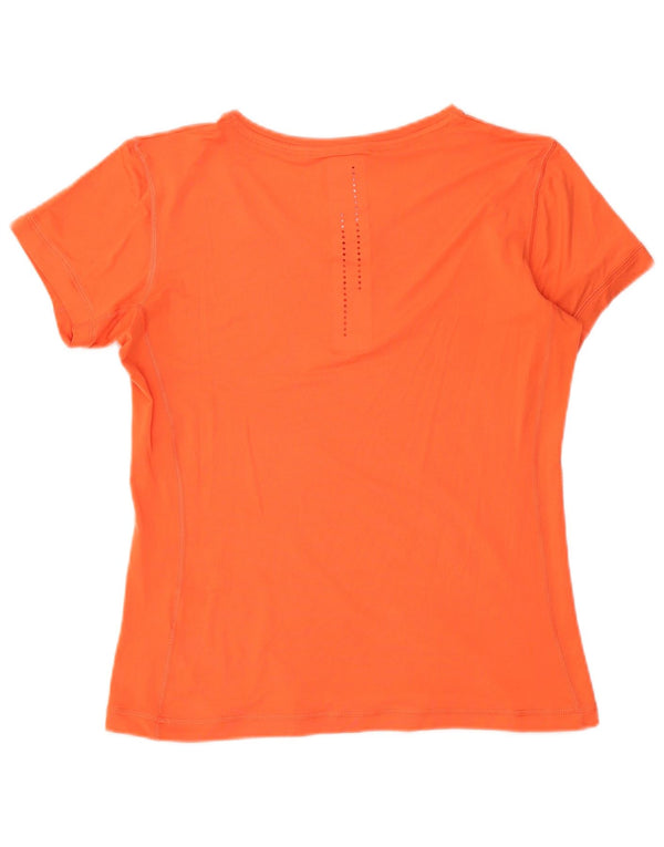 Tricou grafic Nike Dri Fit pentru femei Top UK 14 Large Orange