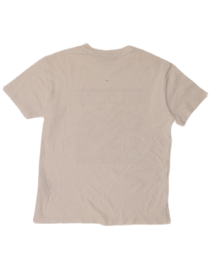 Tricou grafic pentru bărbați Napapijri Top mic alb