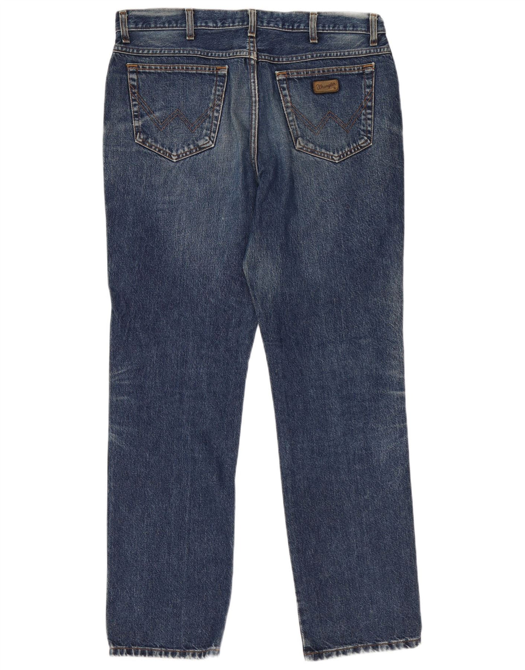Blugi drepte pentru bărbați Wrangler Texas W38 L34 Bumbac albastru