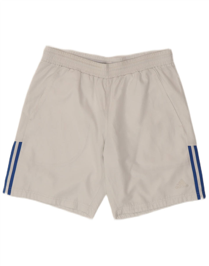 Pantaloni scurți sport ADIDAS pentru bărbați, mari, alb