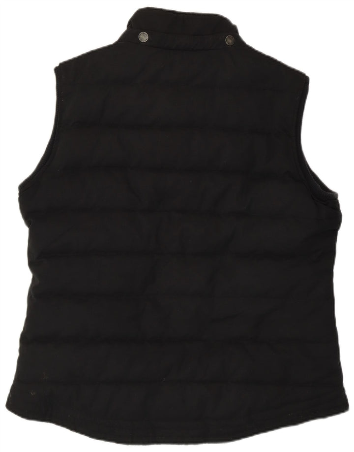 Gilet căptușit pentru femei Fat Face UK 14, mare, negru, poliester