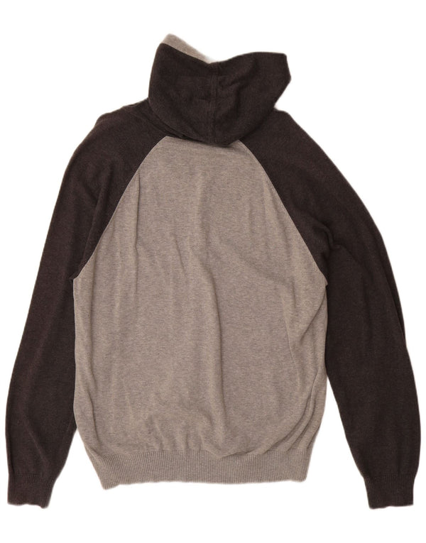 Pulover cardigan cu glugă pentru bărbați CALVIN KLEIN JEANS XL bumbac color bloc