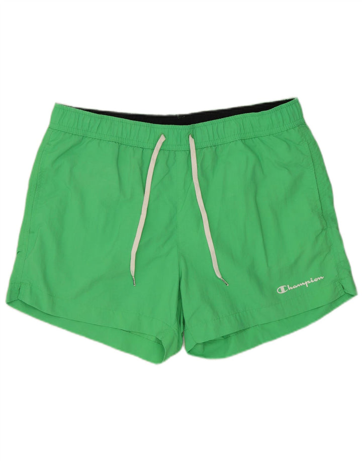 Pantaloni scurți de înot Champion pentru bărbați, verde mediu