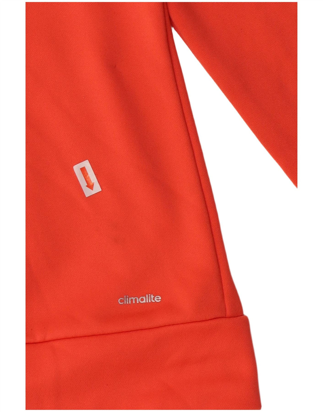 Jachetă de trening Climalite ADIDAS pentru femei UK 8/10 portocaliu mic